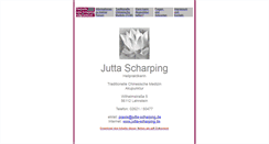 Desktop Screenshot of jutta-scharping.de